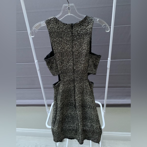 Silver/metallic mini dress - Picture 3 of 5